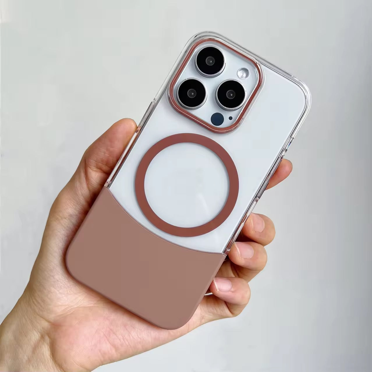 Coque Démontable Transparente – Compatible MagSafe iPhone