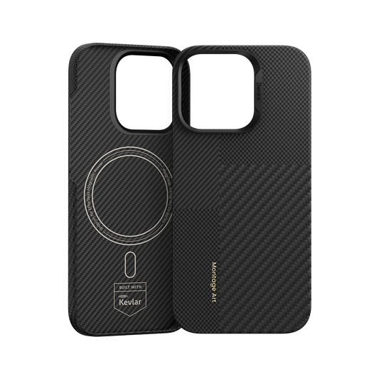 Coque Kevlar Carbone Premium – iPhone 16 Pro Max