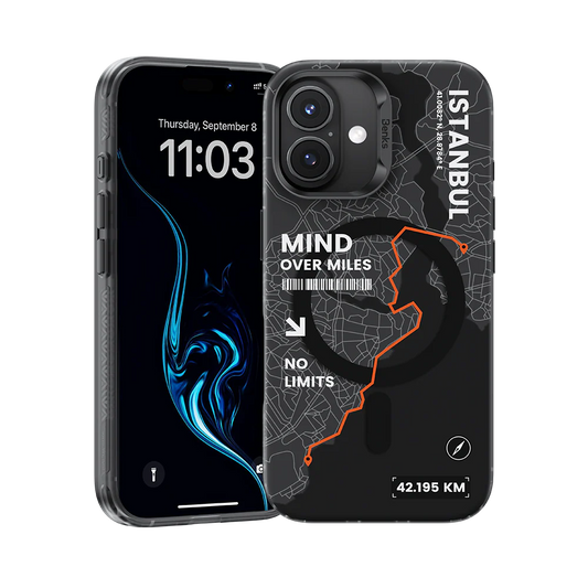 Coque Benks MagSafe Transparente – Mind Over Miles (Istanbul) | iPhone 17