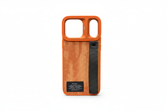 Étui iPhone Kajsa Tissu Premium avec Sangle – Protection Élégante & Design Outdoor