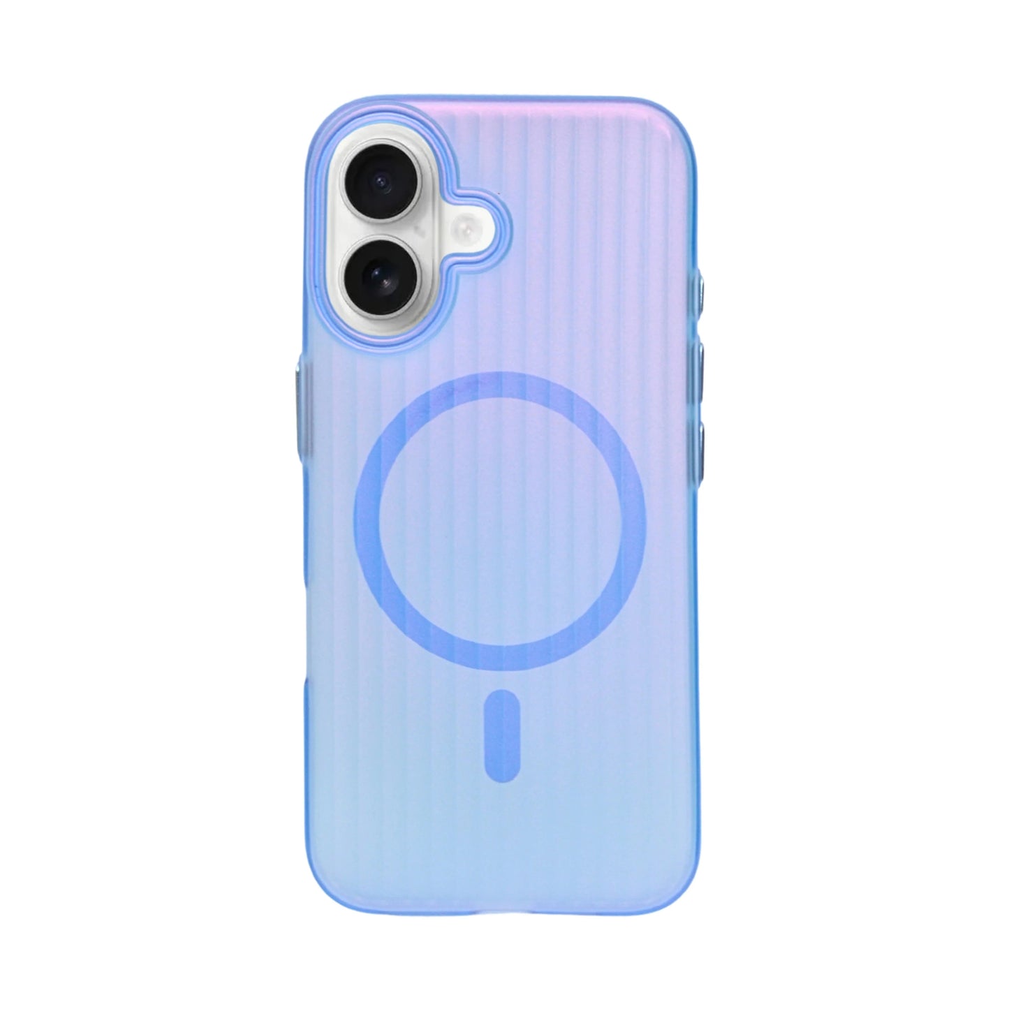 Coque iPhone Mate Transparente MagSafe Rainurée iPhone 16