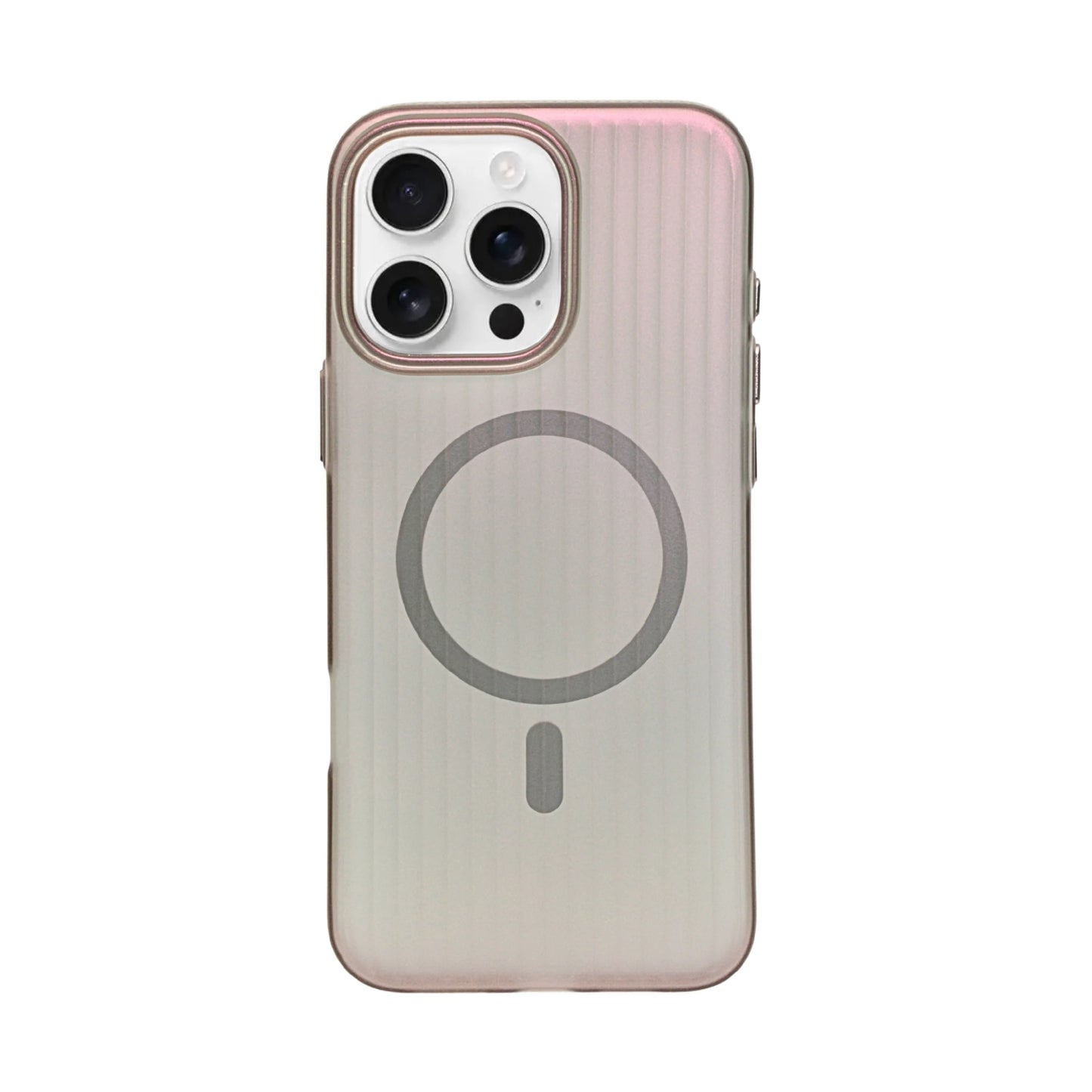 Coque iPhone Mate Transparente MagSafe Rainurée iPhone 14 Pro