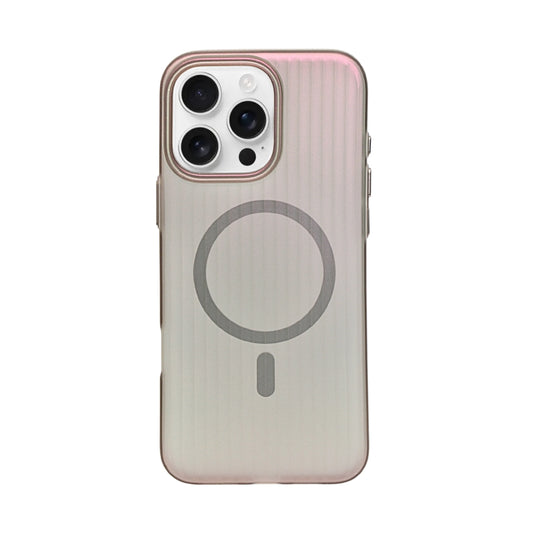 Coque iPhone Mate Transparente MagSafe Rainurée iPhone 16 Pro