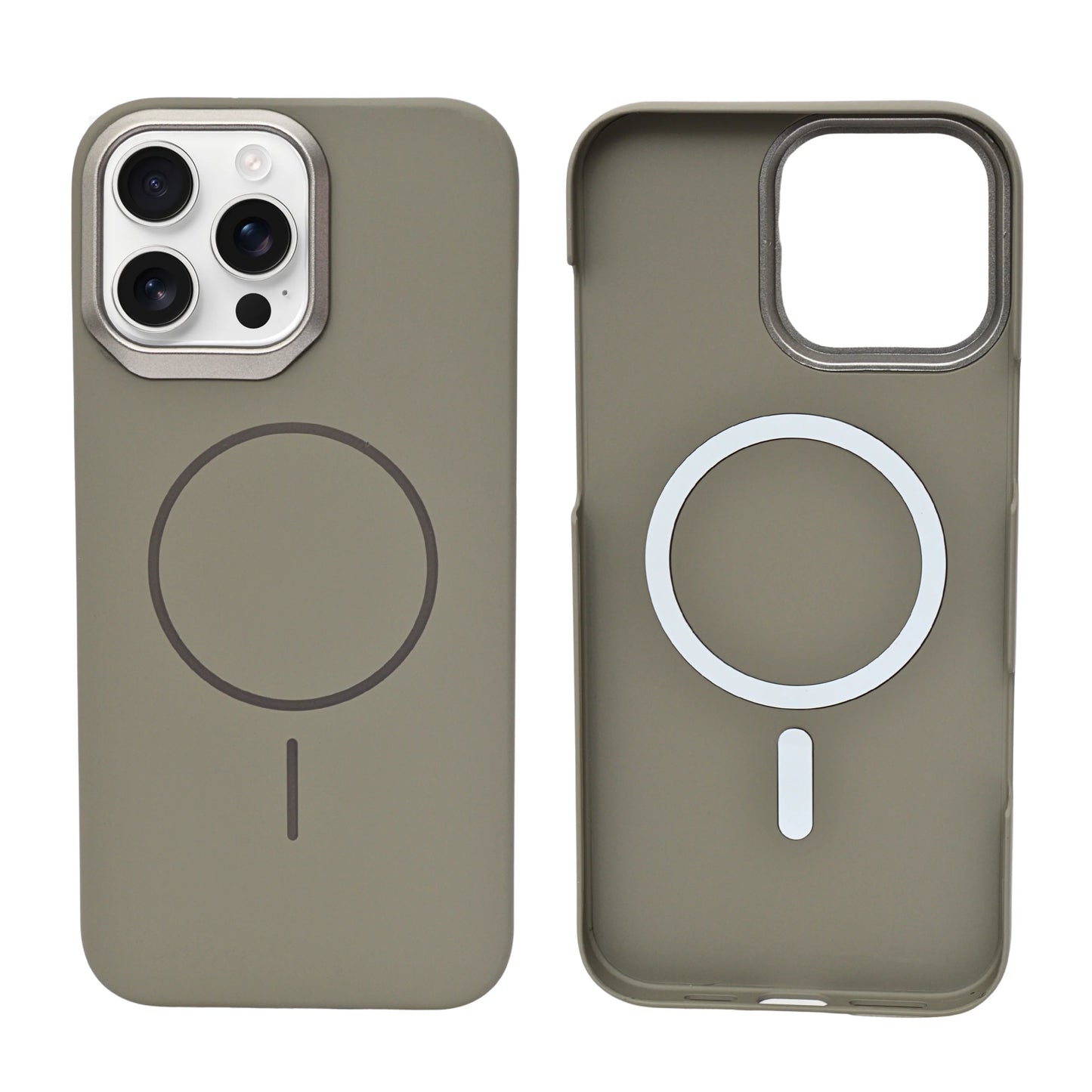 Coque iPhone Opaque MagSafe – Design Minimaliste