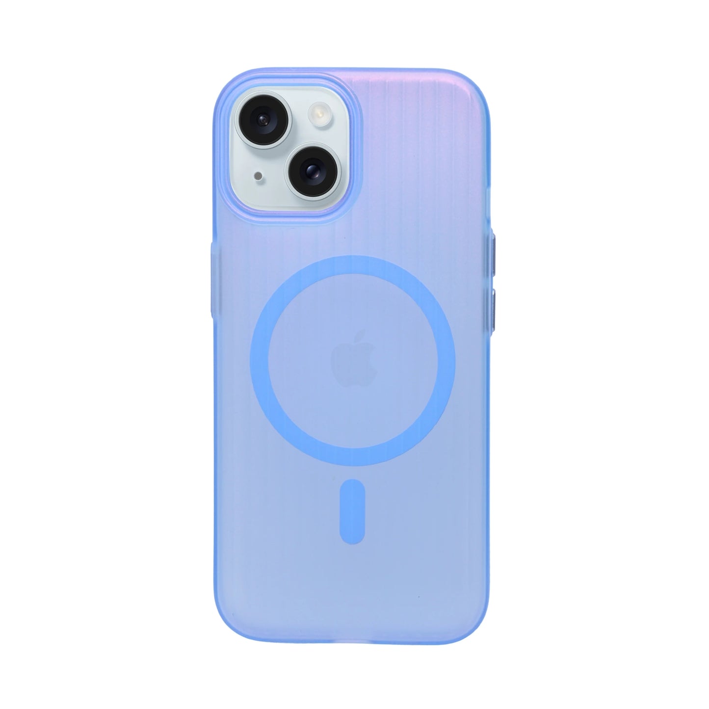 Coque iPhone Mate Transparente MagSafe Rainurée iPhone 14