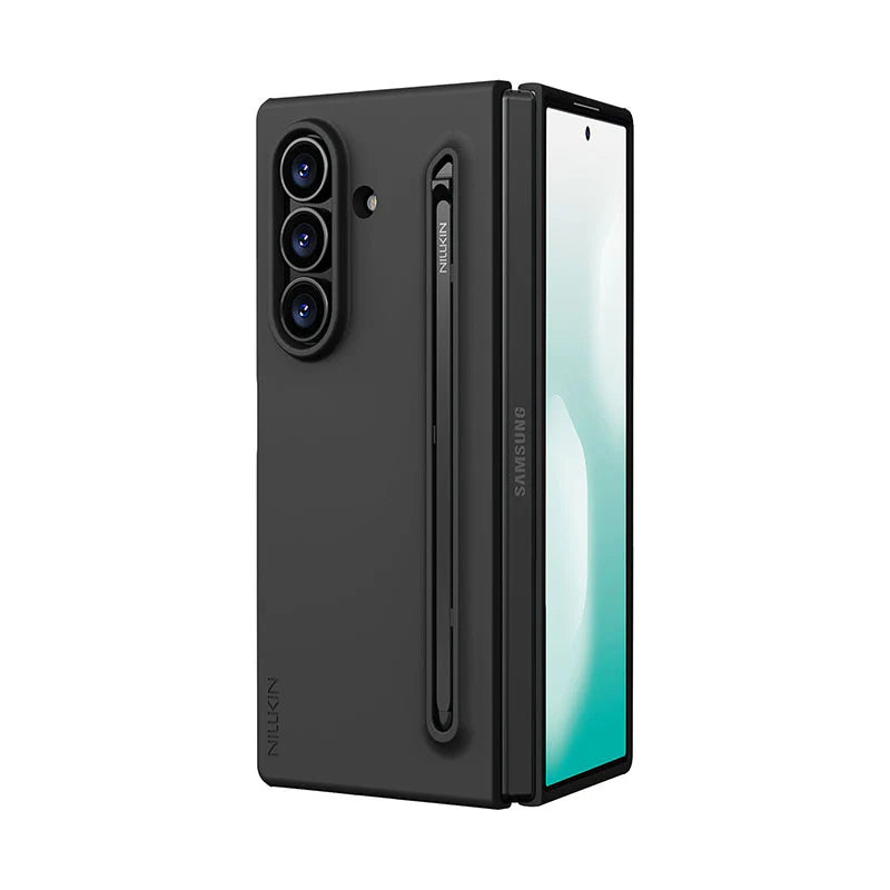 Nillkin Flex Pure – Coque Galaxy Z Fold 7 avec support S Pen (Noir)