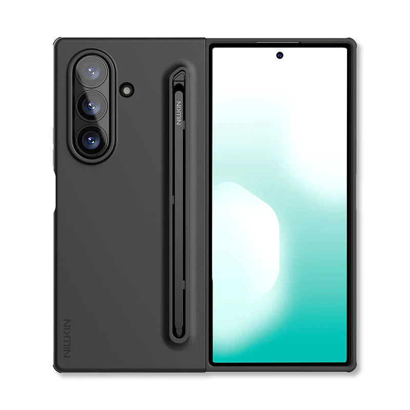 Nillkin Flex Pure – Coque Galaxy Z Fold 7 avec support S Pen (Noir)