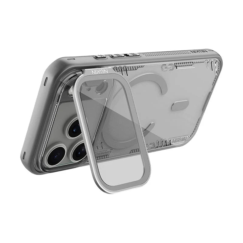 Nillkin Coque MagSafe avec Support – iPhone 17 Pro / 17 Pro Max