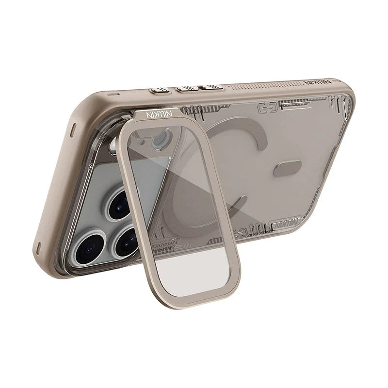 Nillkin Coque MagSafe avec Support – iPhone 17 Pro / 17 Pro Max