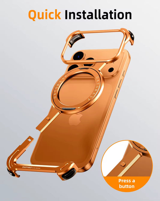 Coque Aluminium Z Armor Magnétique – iPhone 17 Pro Max