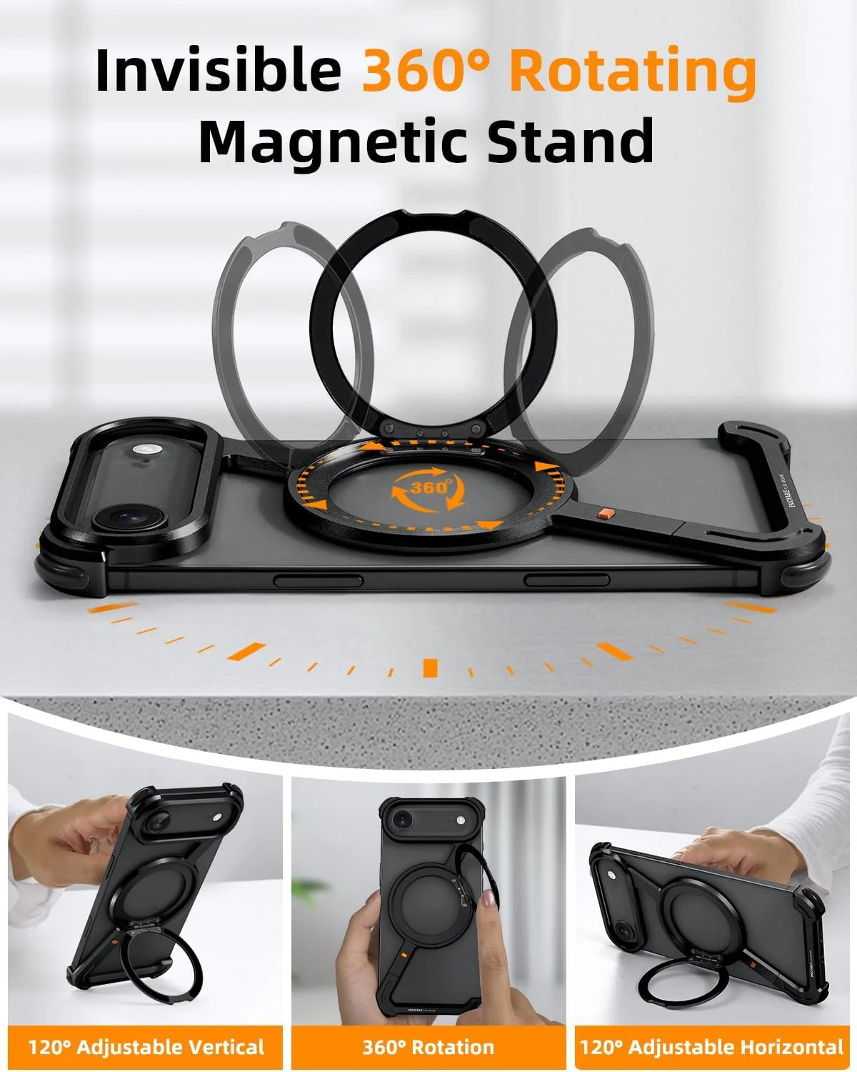 Coque Aluminium Z Air 360° Magnétique – iPhone 17 Air