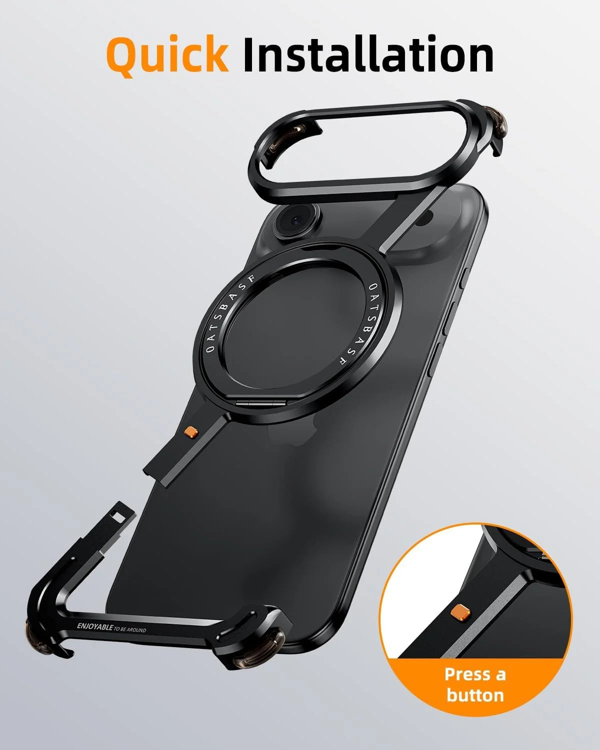Coque Aluminium Z Air 360° Magnétique – iPhone 17 Air
