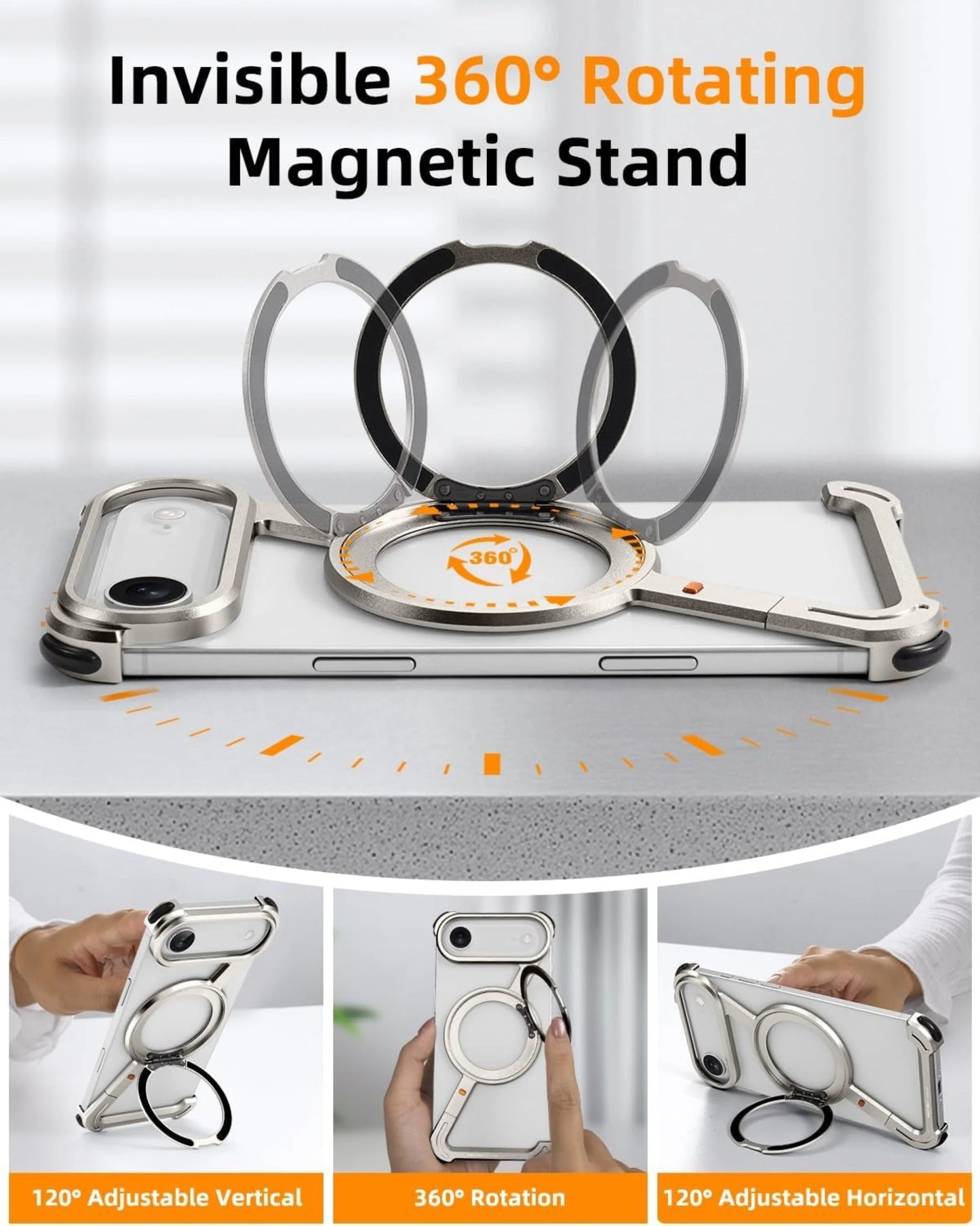 Coque Aluminium Z Air 360° Magnétique – iPhone 17 Air