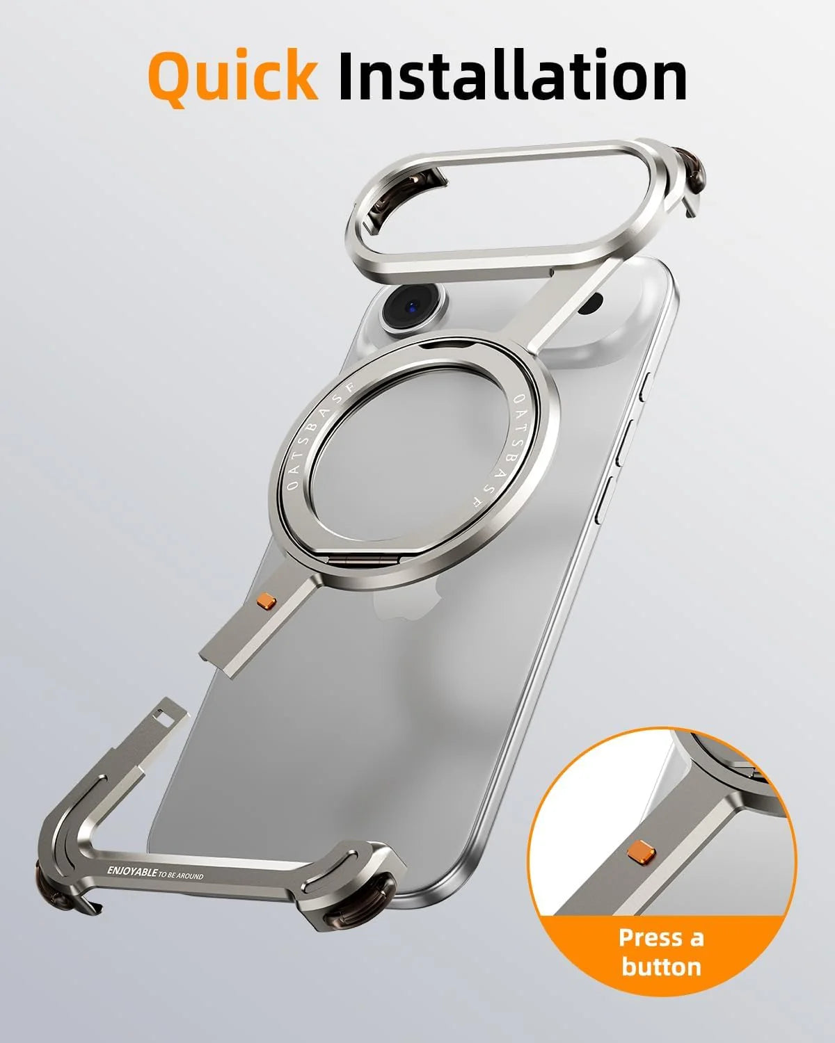 Coque Aluminium Z Air 360° Magnétique – iPhone 17 Air