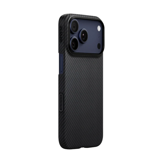 Coque PITAKA Carbone MagSafe iPhone 17 Pro Max – Noir Premium