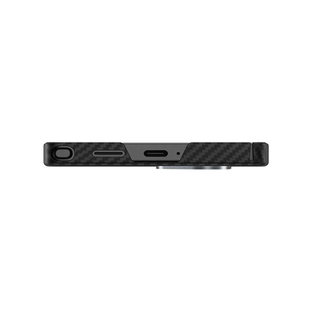 Coque BENKS Kevlar MagSafe – Noir Carbone pour Samsung S25 Ultra