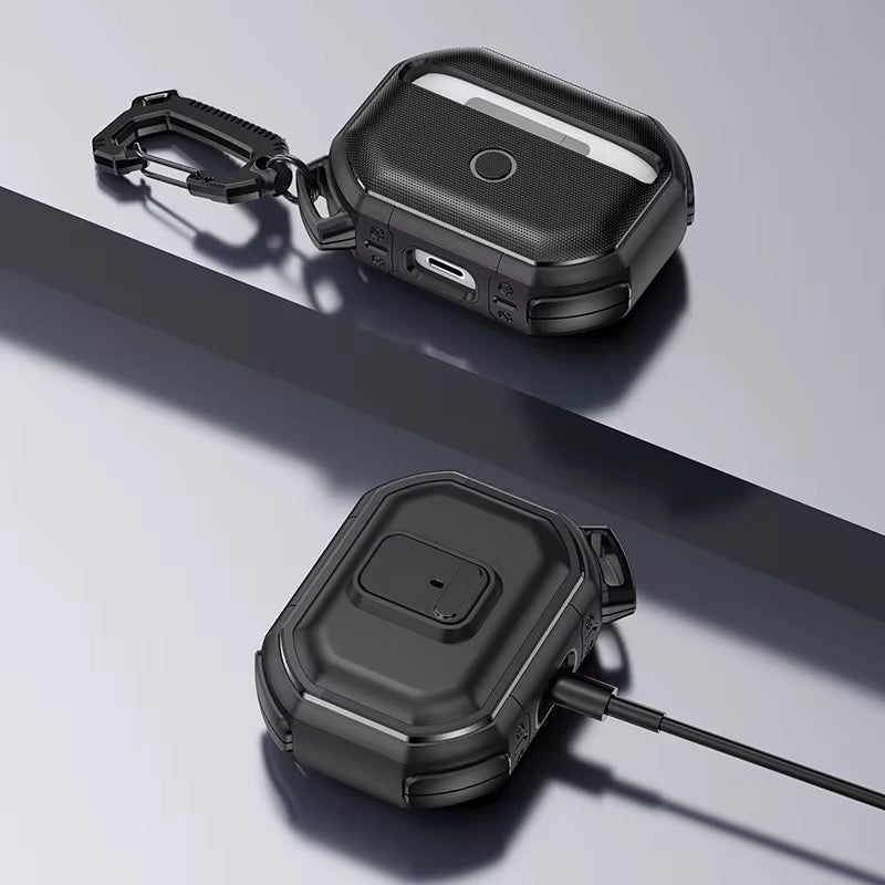 Étui Antichoc AirPods avec Mousqueton – Protection Premium