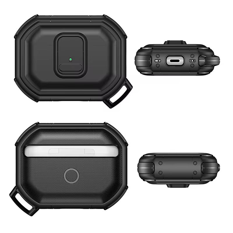Étui Antichoc AirPods avec Mousqueton – Protection Premium