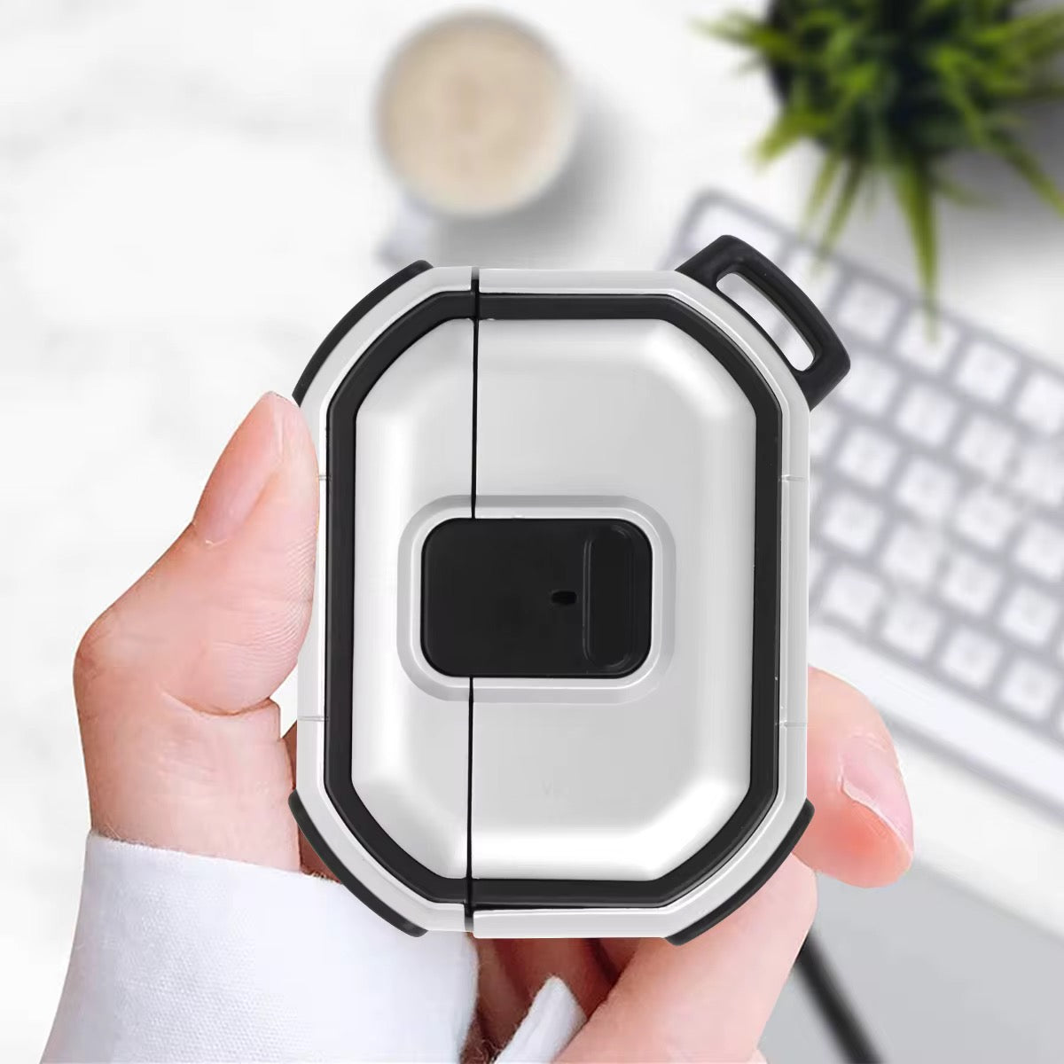 Étui Antichoc AirPods avec Mousqueton – Protection Premium