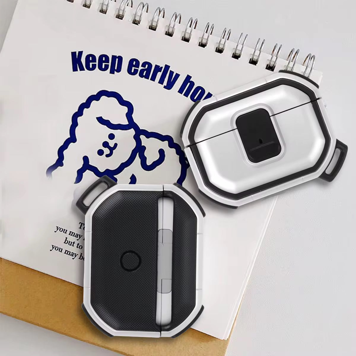 Étui Antichoc AirPods avec Mousqueton – Protection Premium