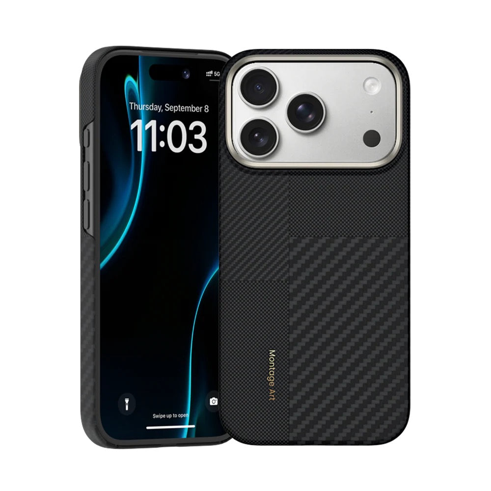 Coque Benks Montage Art Kevlar MagSafe – iPhone 17 Pro & 17 Pro Max