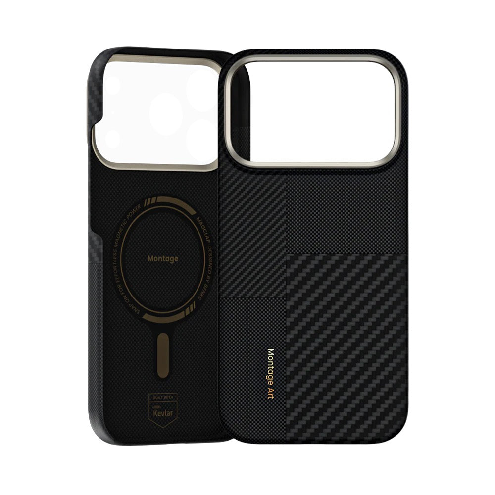 Coque Benks Montage Art Kevlar MagSafe – iPhone 17 Pro & 17 Pro Max