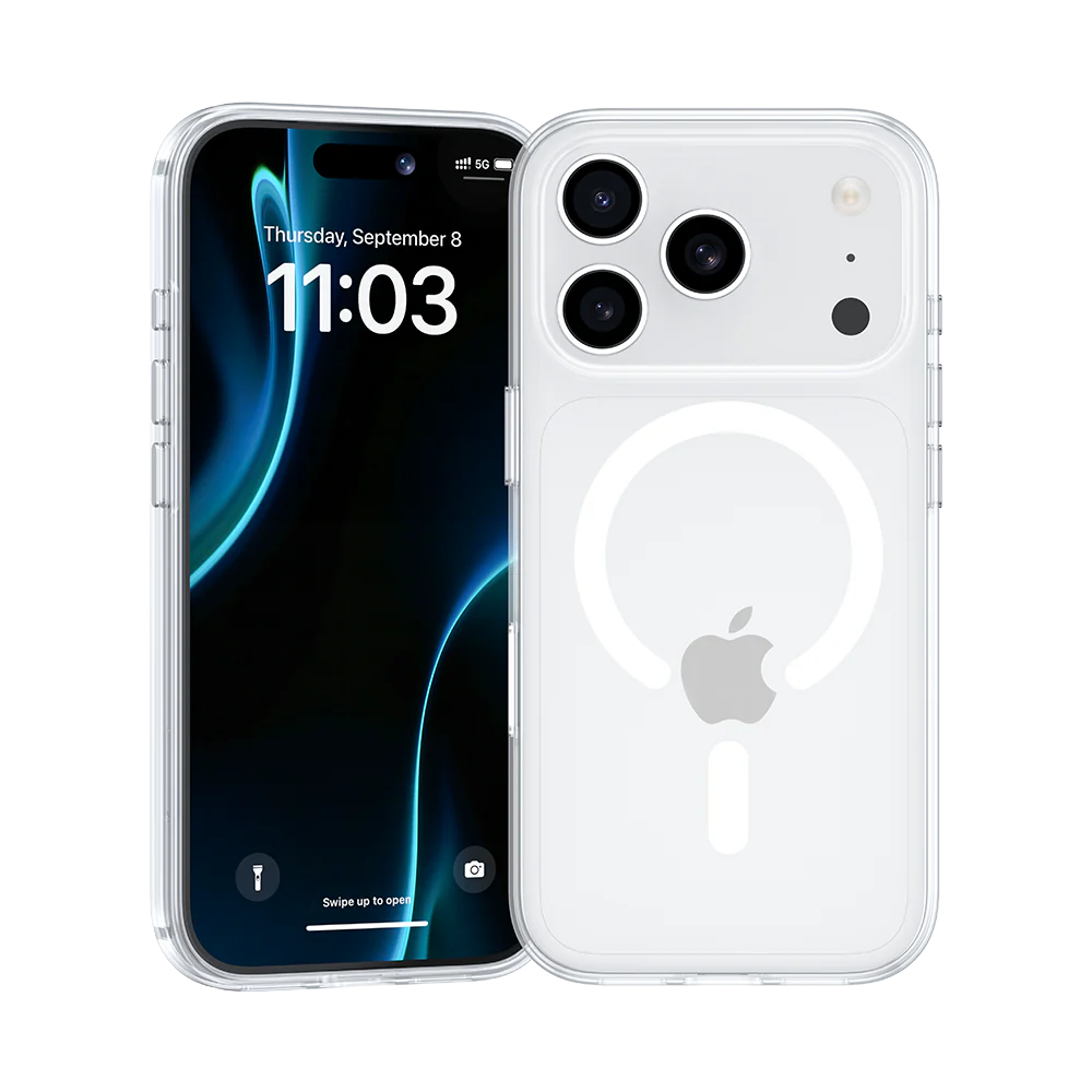 Coque Transparente BENKS MagSafe Crystal pour iPhone 17 Pro