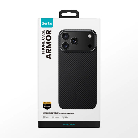 Coque Benks Armor Kevlar MagSafe – iPhone 17 Pro Max